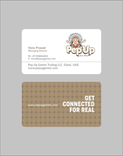 PepUP Visiting Cards