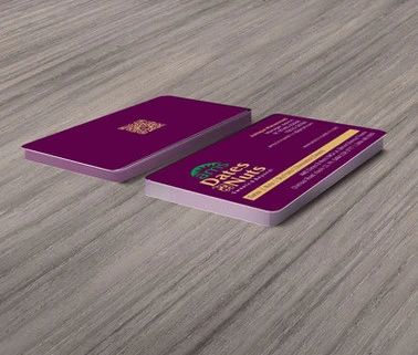 AMS DATES & NUTS BROCHURE VISITING CARDS